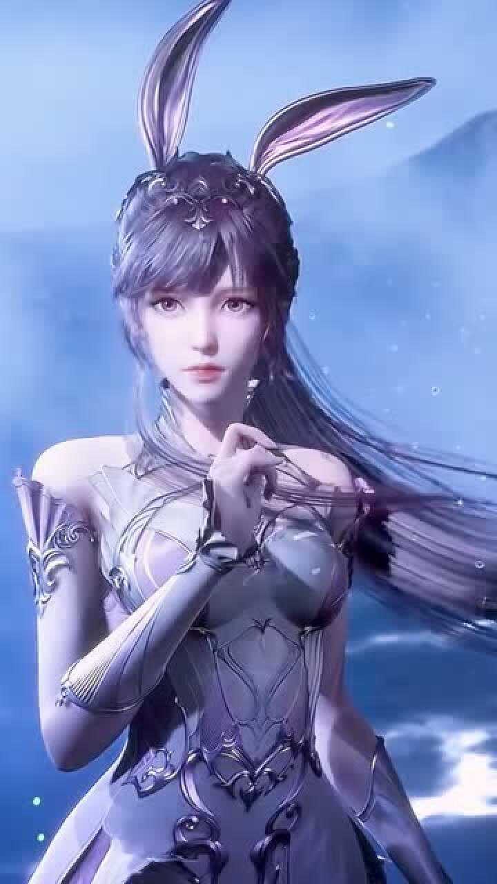 国漫欣赏,小舞妹妹长大了,变成了大白兔子胡萝卜!