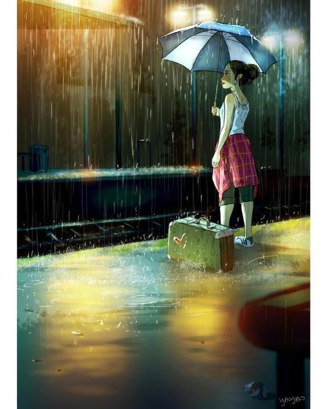 坏天气影响心情的句子