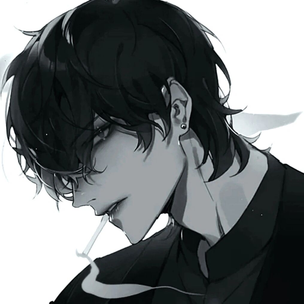 男生头像(抽烟)