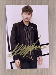 『冲冠』内地明星张杰亲笔签名照片24款热门经典定妆照无仿无印刷