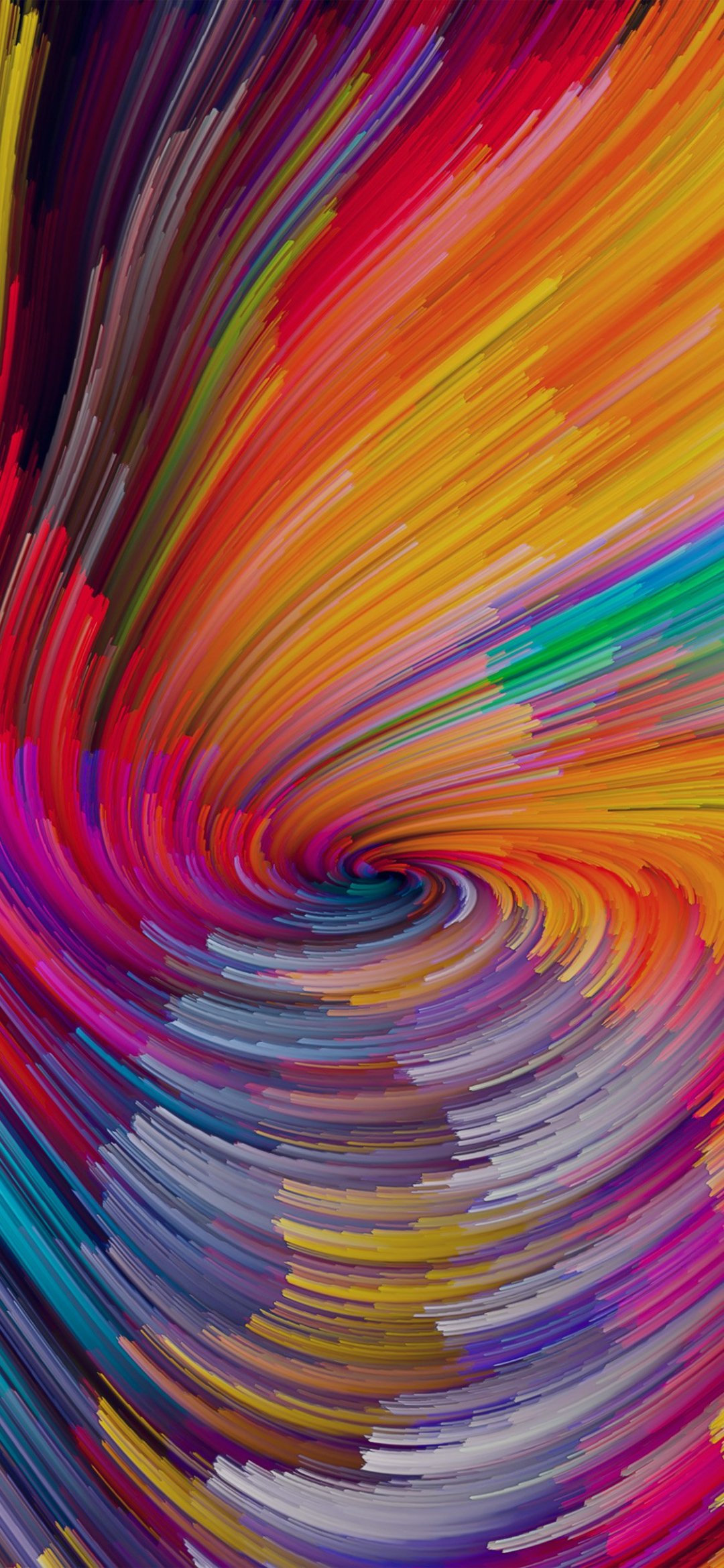 炫彩线条旋涡高清iphonex,高清图片,手机壁纸