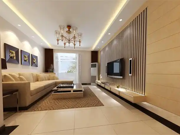 电视背景墙现代风格客厅装修效果图#357188670