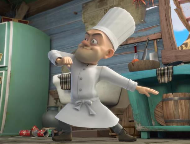 原创熊出没光头强五个罕见的服装造型魔术师最炫酷你记得几个