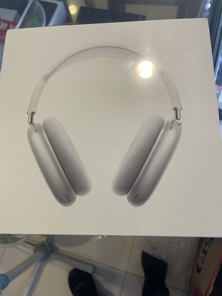 苹果蓝牙耳机airpodsmax全新原封银色的3180