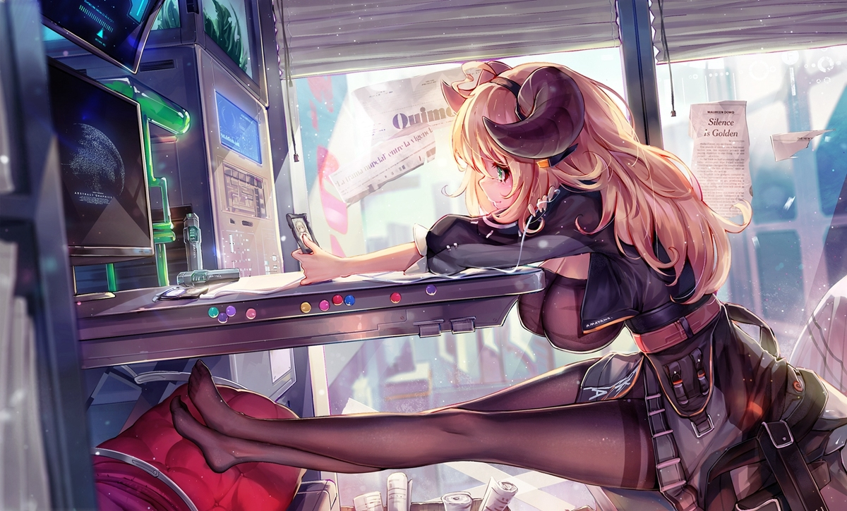 二次元动漫美图 黑丝 (第四期)