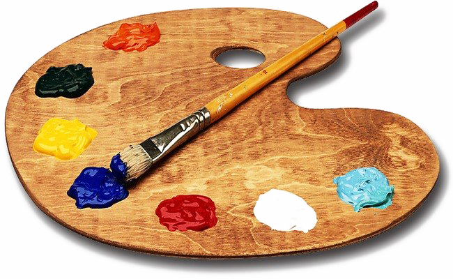 paint palette png images transparent free download