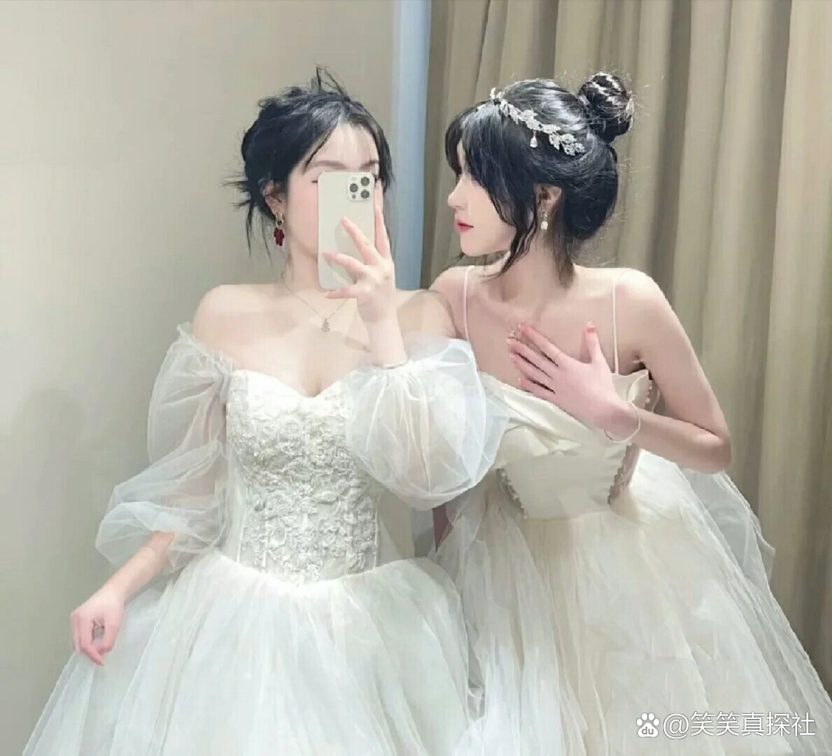 婚纱闺蜜头像