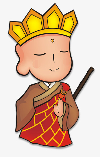 元素》,在整个配色上使用多种颜色作为基础色调,设计了穿袈裟的唐僧