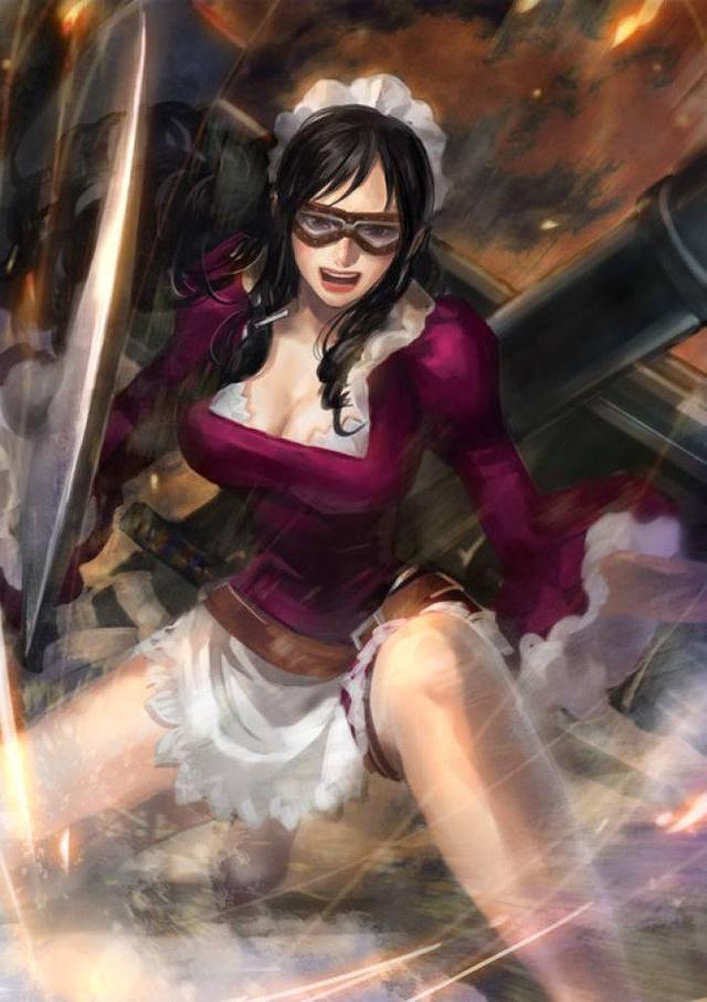 看看海贼王里的她们再说吧