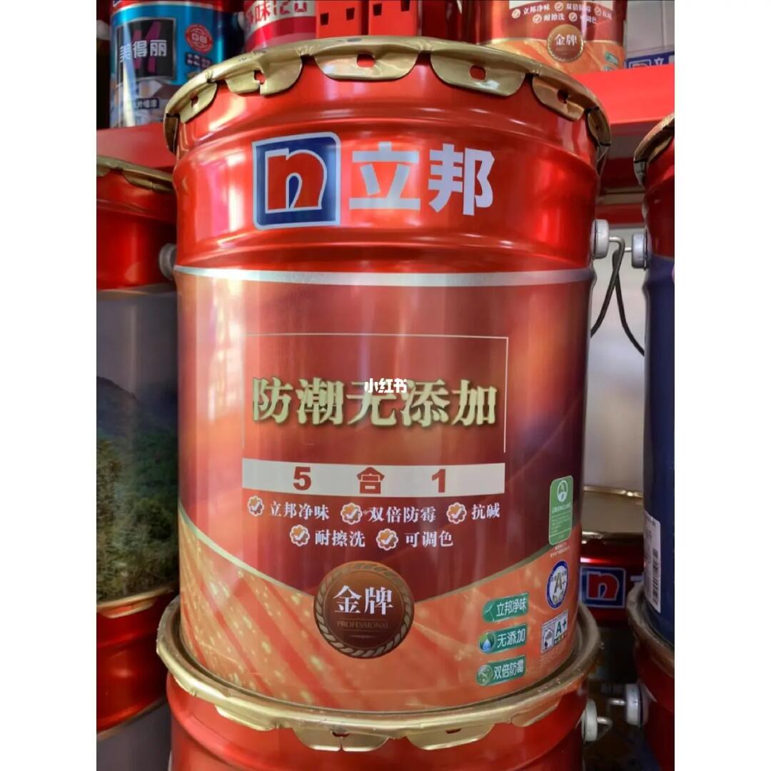 立邦防潮无添加5合1单桶750一桶一码