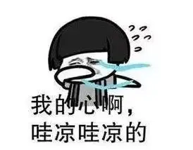 哇凉哇凉的我的心啊整个人都不好了跟着我让你受委屈了对不起蹲下