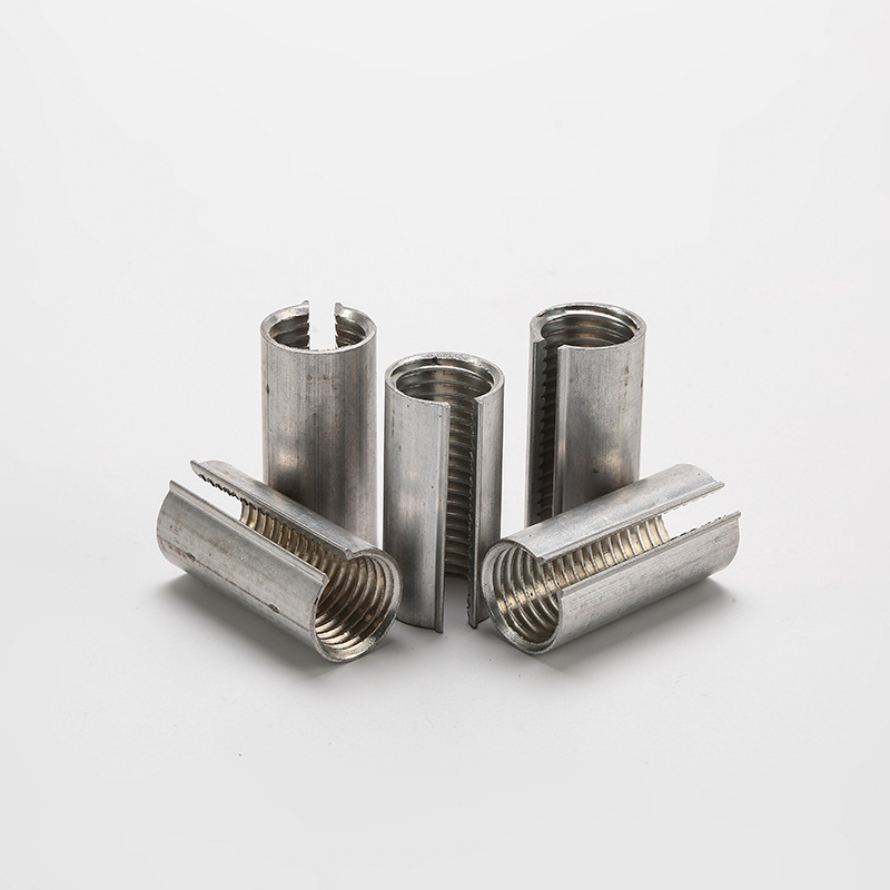 电力金具专用螺纹套管钢丝绳接头穿刺线夹数控车床机加工