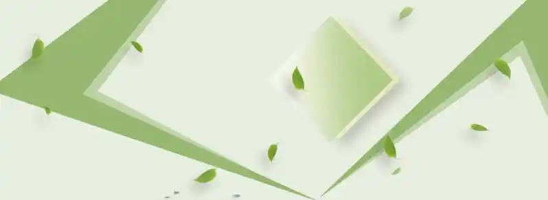 绿色横幅背景图片设计模板素材