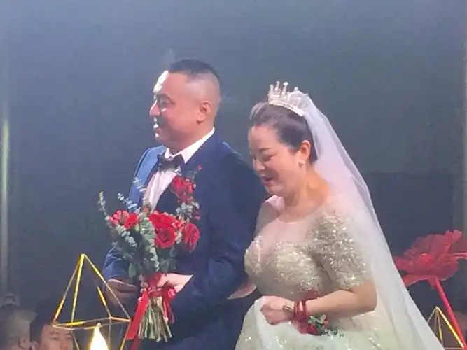 吴强,朱丹丹婚庆大典