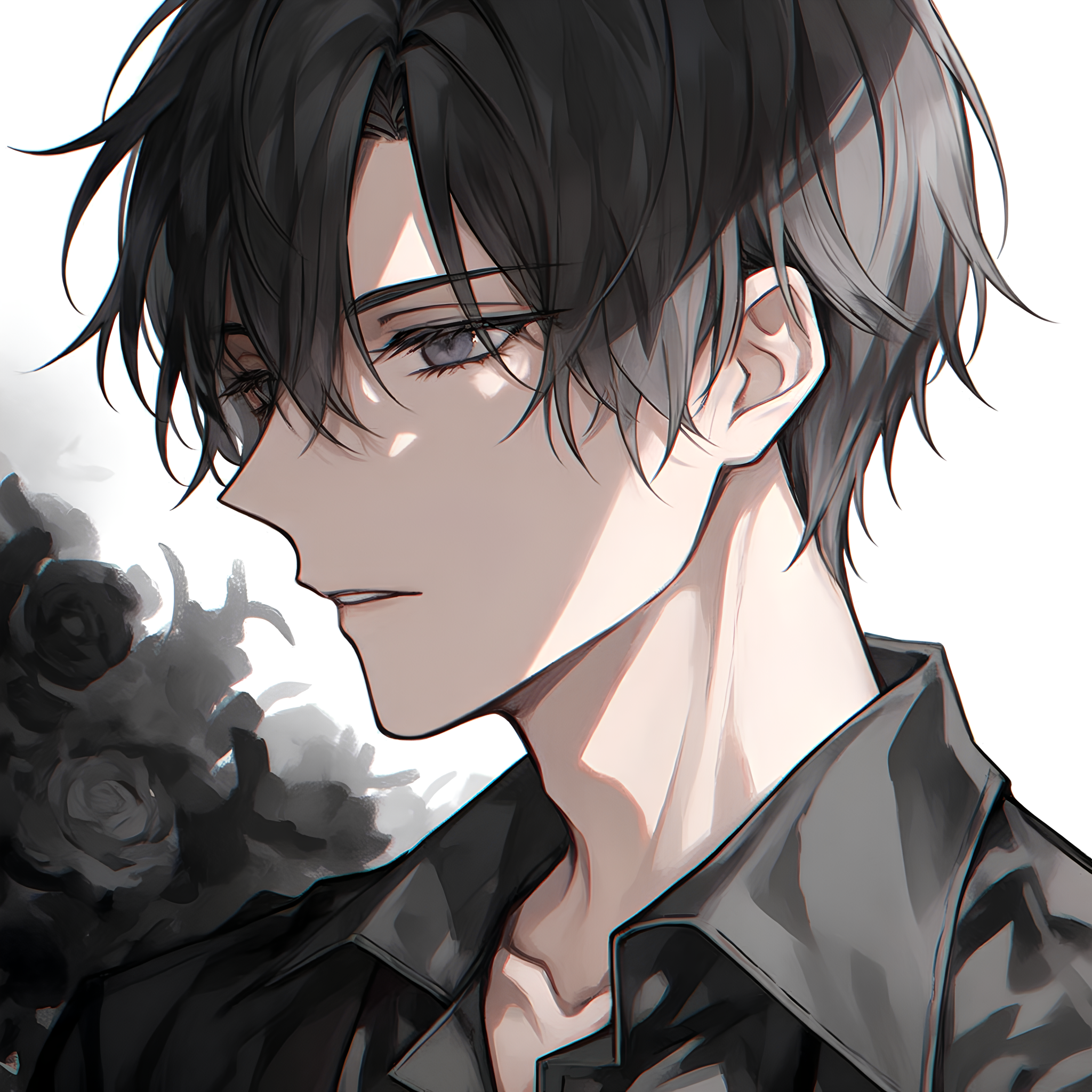 高冷黑暗男生头像😈