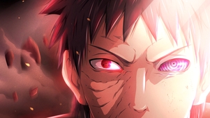 宇智波带土火影写轮眼轮回眼火影忍者晓组织卡通二次元