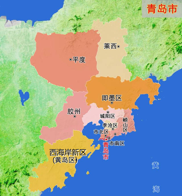 在国内也是非常罕见的海湾;而在这入口的地方,就是青岛市南区和西