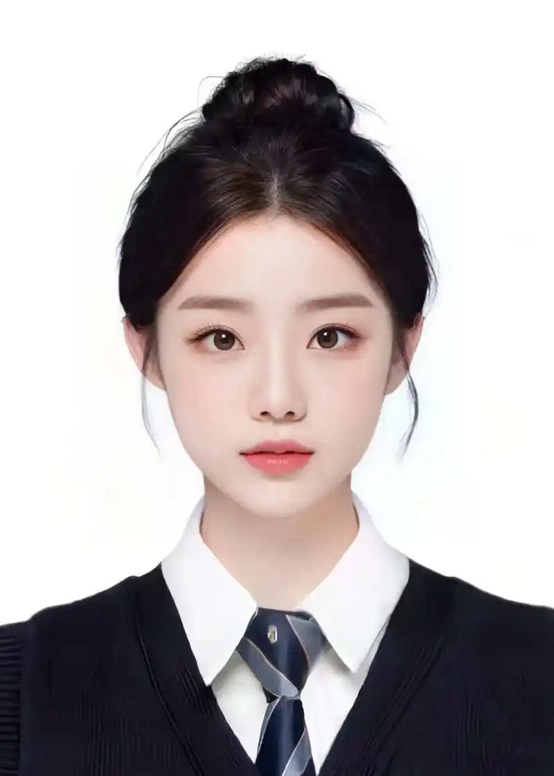 绝了6015很难不爱清纯女高证件照93.