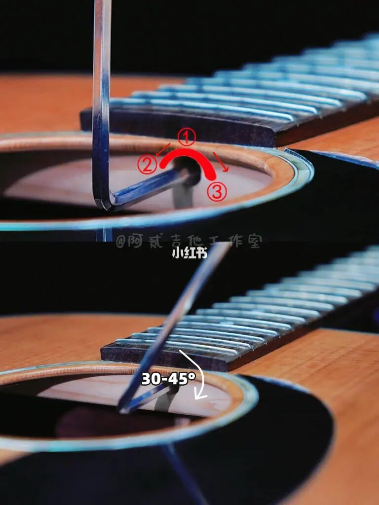 吉他干货|吉他弦距该如何调整(琴颈调节篇)