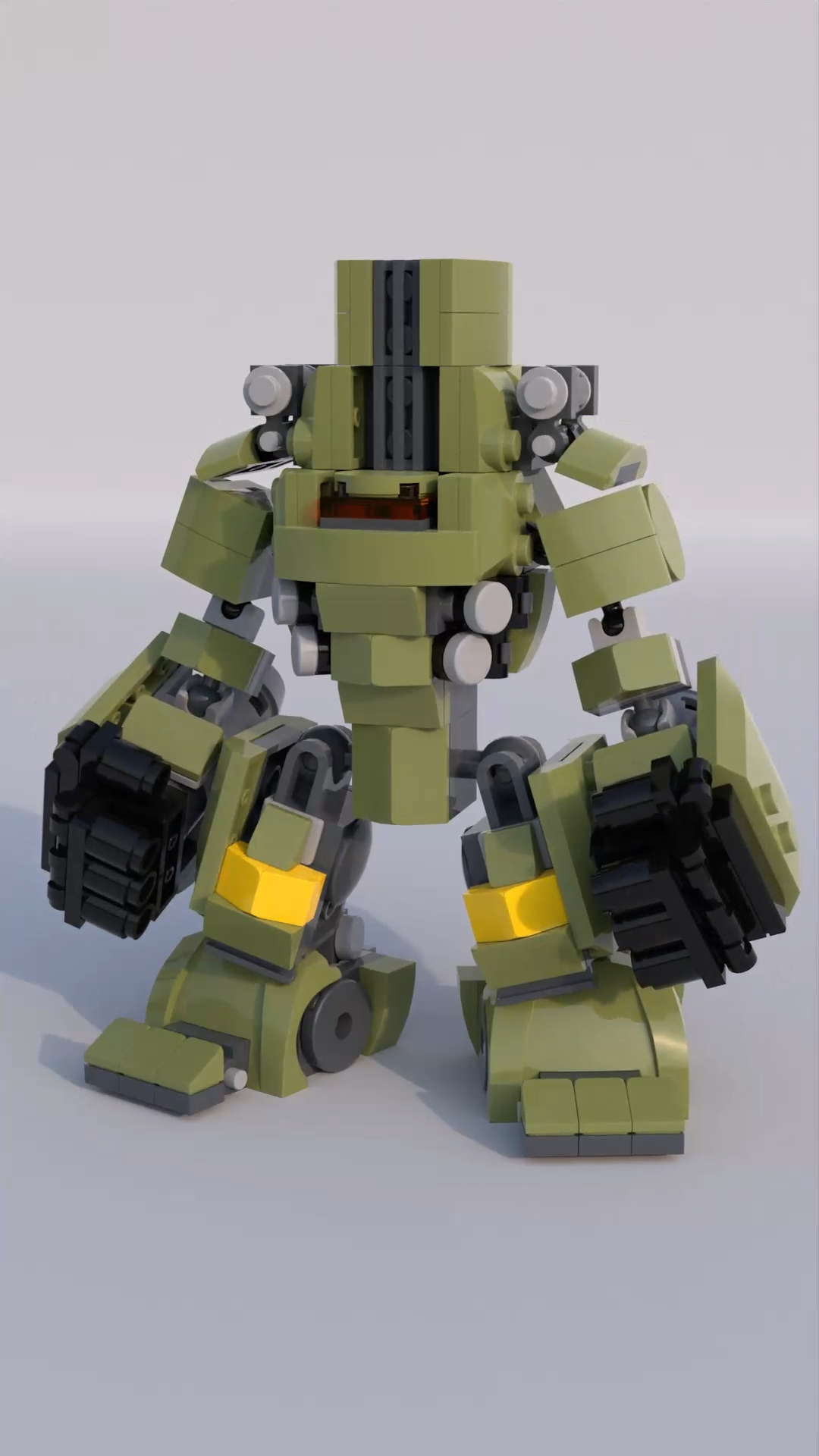 小型的积木环太平洋机甲,切尔诺阿尔法 from chubbybots