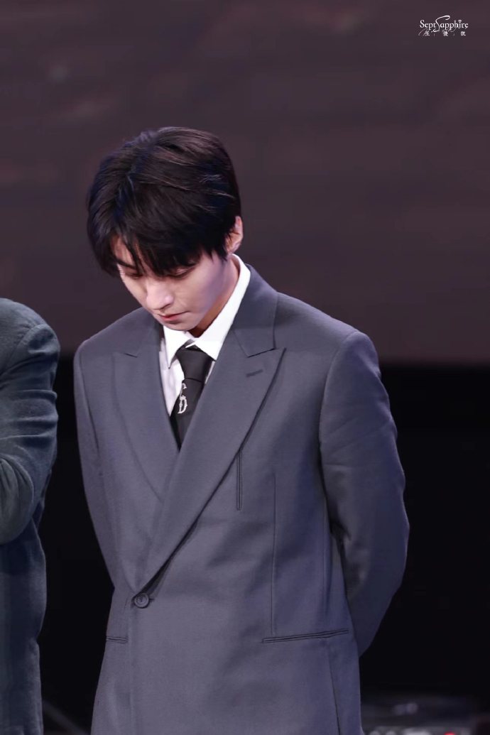 王俊凯平遥电影展特约策展人##王俊凯红毯全身镜头