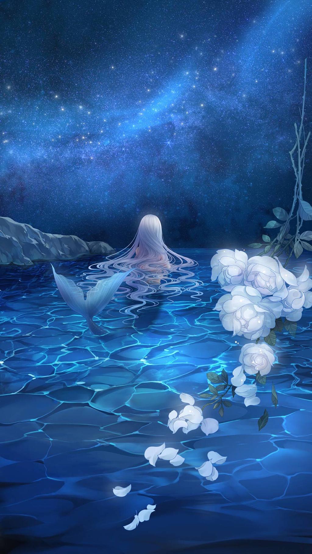 美丽梦幻的美人鱼