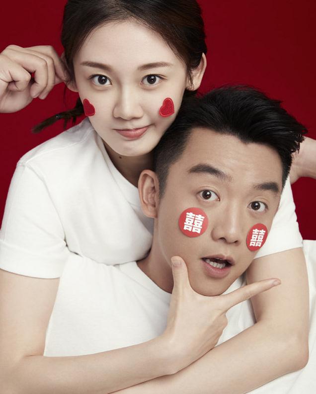 原创明星结婚证件照唐艺昕幸福赵丽颖优雅看到杨颖你可是女神