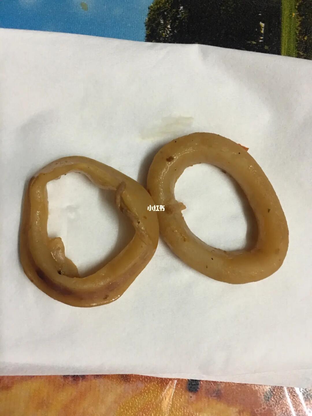 第一次在大润发买这种鱿鱼圈,为什么煮出来是这种透明的,吃起来像果冻