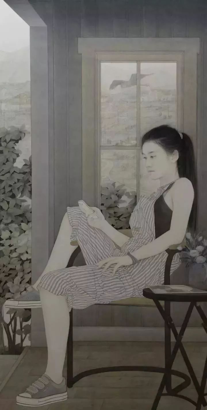 范春晓中国工笔画界的奇才他画出了女孩清雅之气极致之美