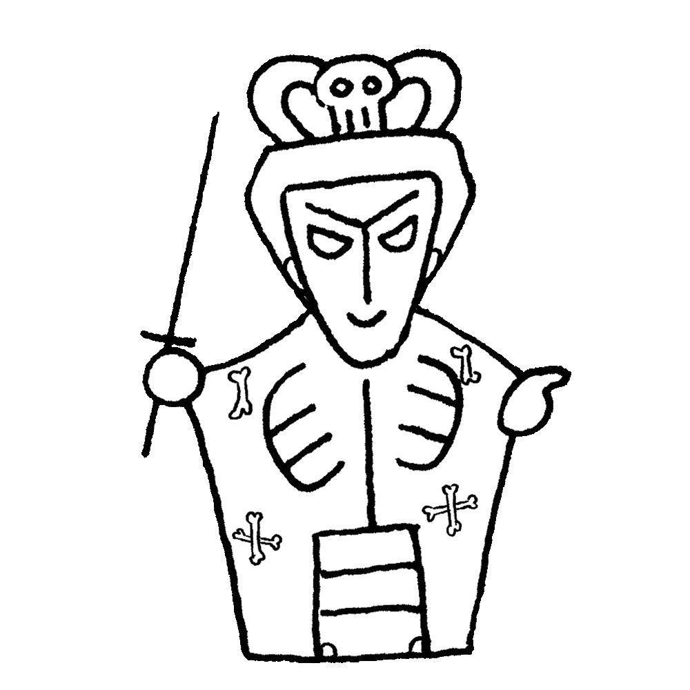 一分钟简笔西游白骨精