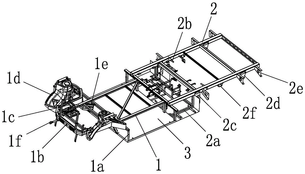 背景技术:目前主流的封闭式货车车身结构主要为承载式车身和非承载式