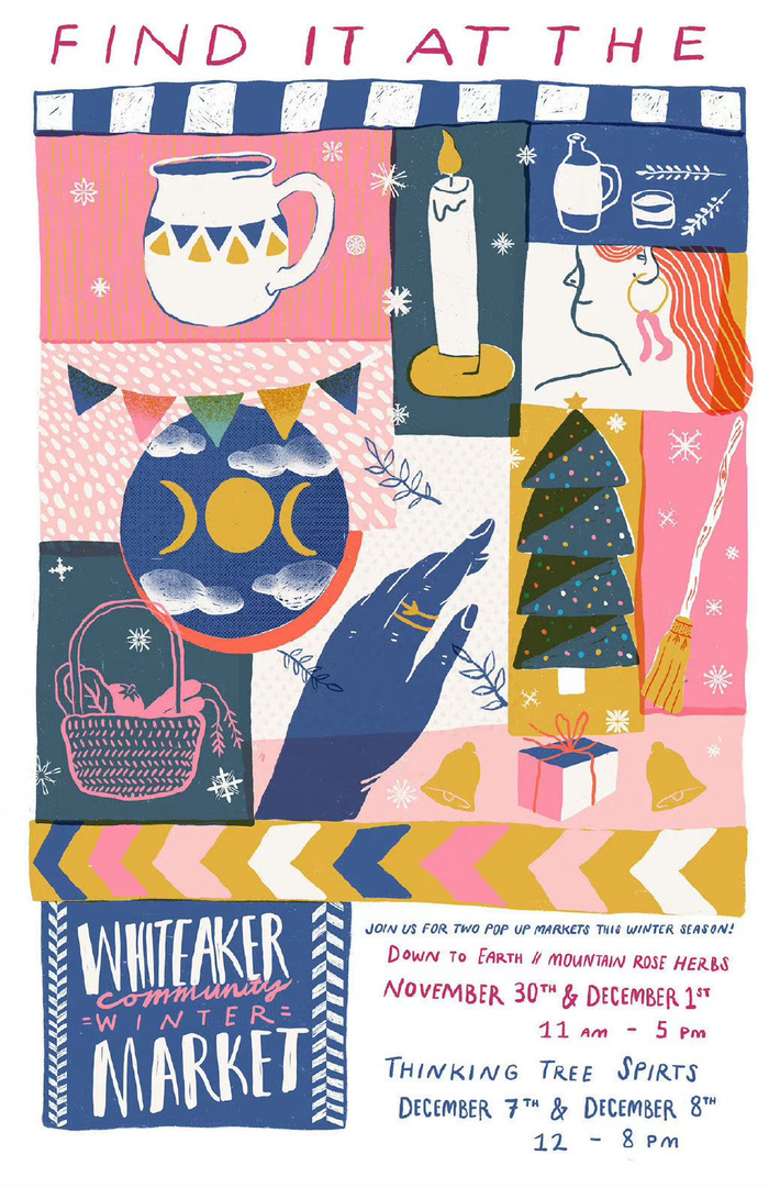 设计师dorothysiemens插画海报设计配色鲜艳亮丽