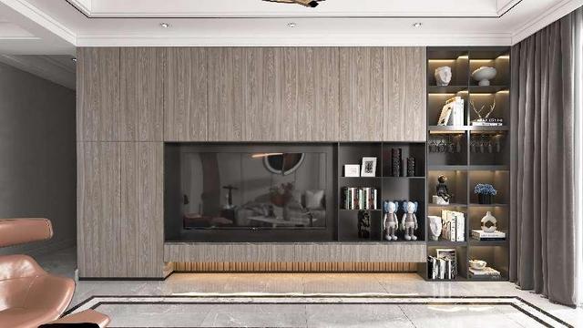 但对于大部分中国家庭而言,电视是一种情怀与陪伴,『电视背景墙』依然