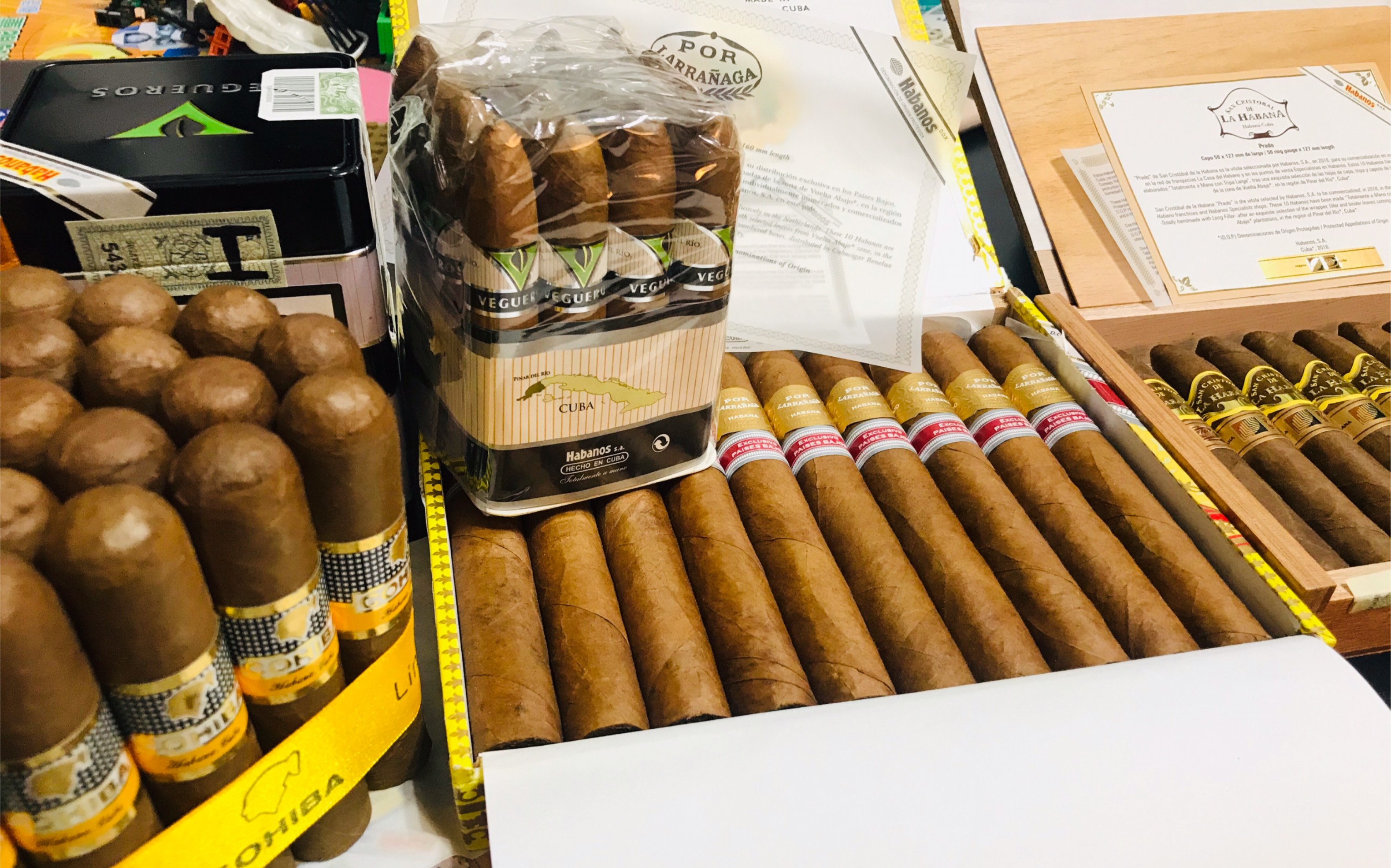 开箱视频雪茄随心买这次开箱海牙站pl荷兰地限圣克普拉多高希霸半世纪