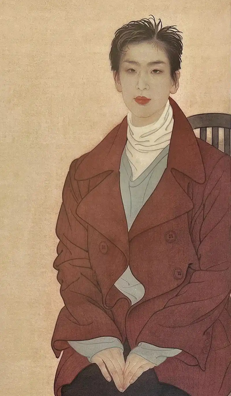 工笔人物画何家英