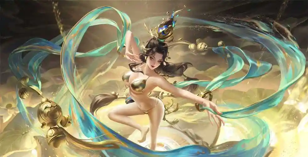 无水印王者荣耀貂蝉遇见胡旋去掉所有服装去掉所有服装女英雄