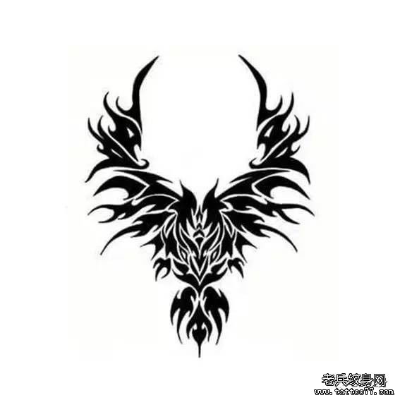 图腾纹身手稿图案