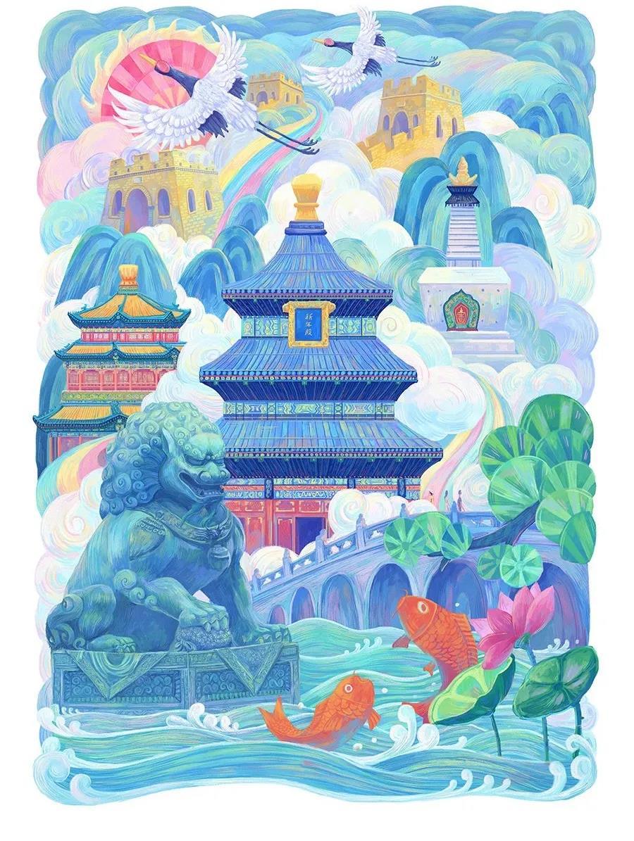 2020北京国际设计周插画设计获奖作品欣赏