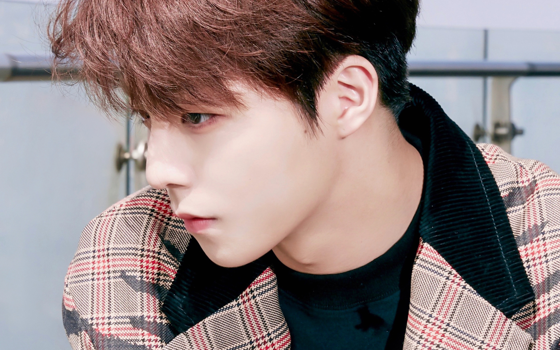 陈立农豹纹狂野不羁写真桌面壁纸