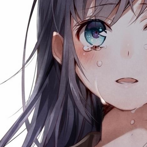 哭泣的动漫女生头像