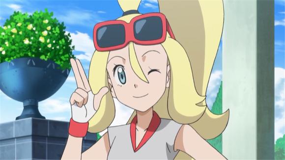 宝可梦xy:可尔妮从天而降,给小智一个wink,有没有想我?