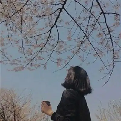 2021微信女生背影头像唯美伤感 留不住的人总要走