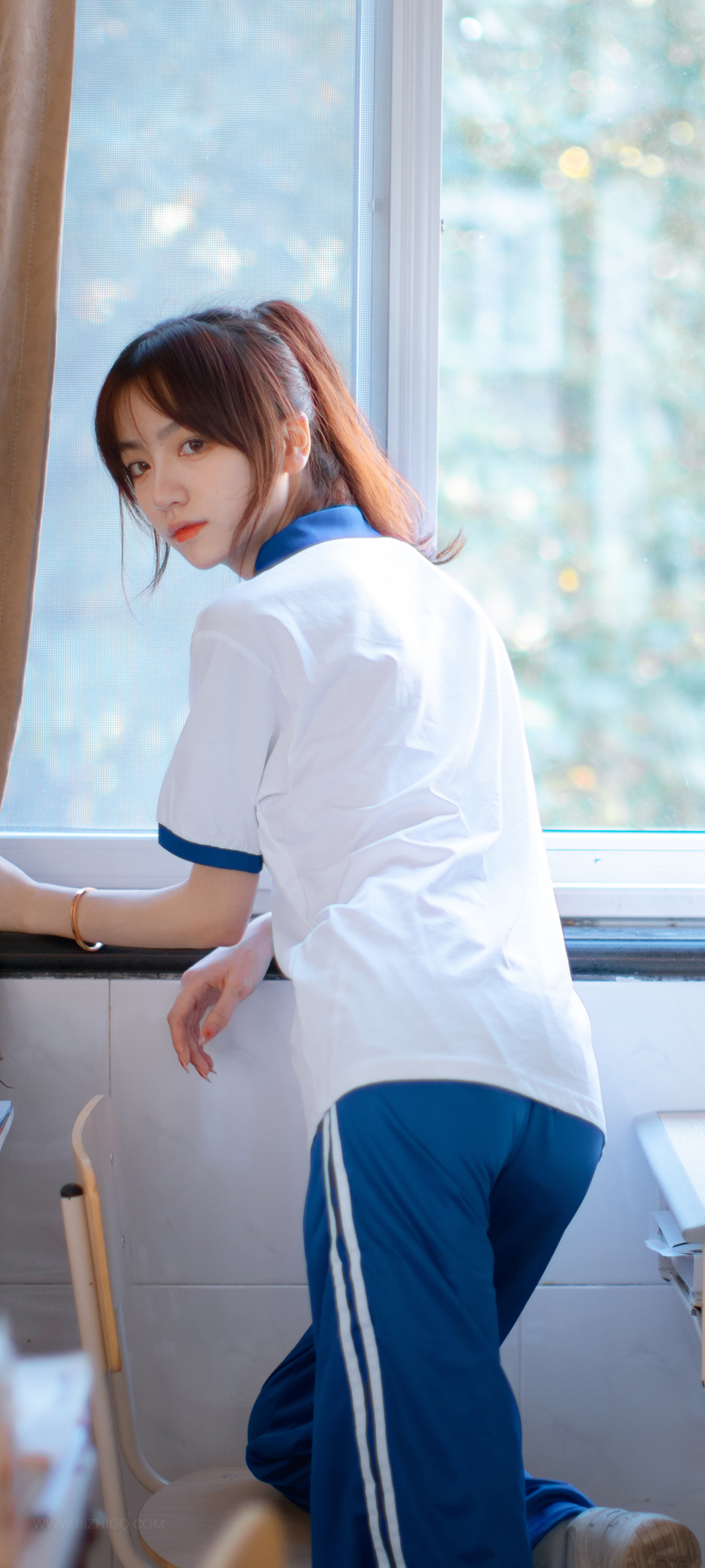 清纯学生校园青春壁纸