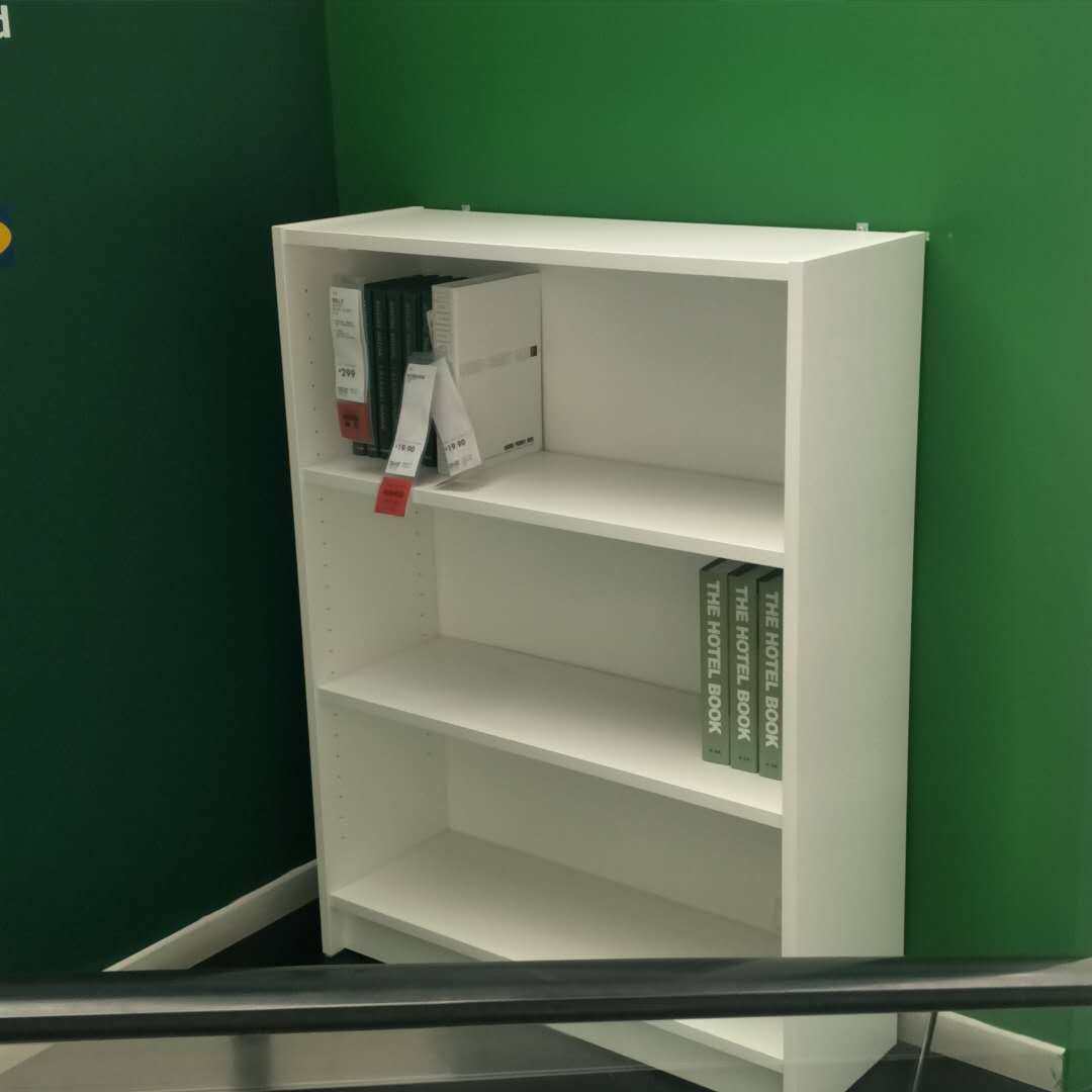 国内宜家代购毕利书架书柜置物架搁架尺寸80x28x106书架