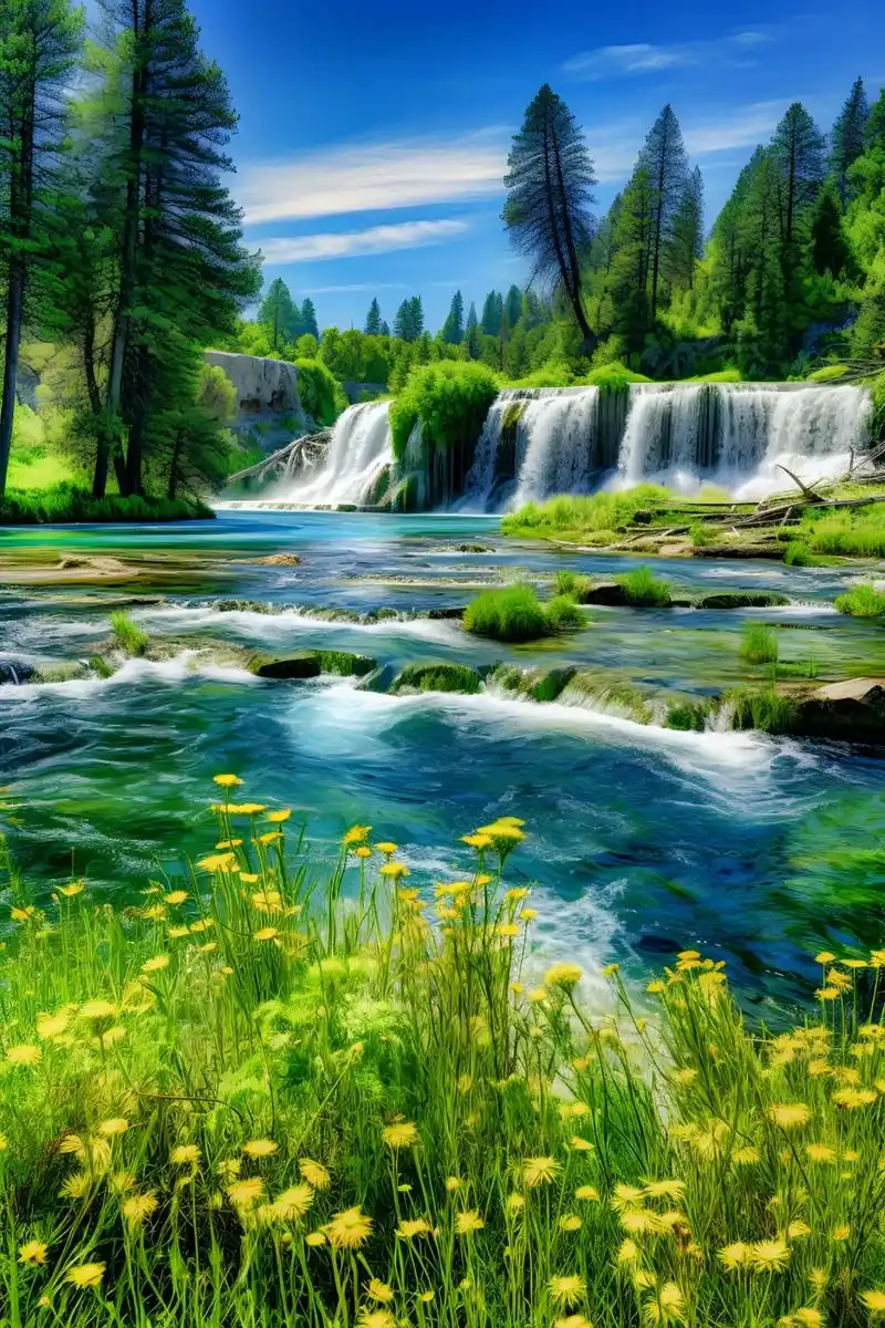 行走山水间,感受人间美景#感受大自然的气息和美景 #图文来了 - 抖音