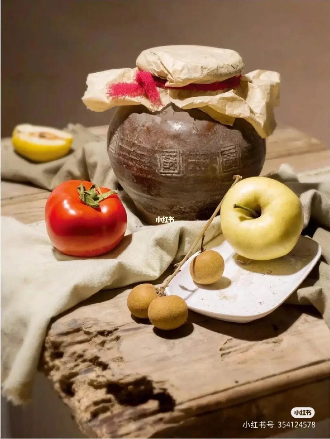 马克笔静物组合照片写生