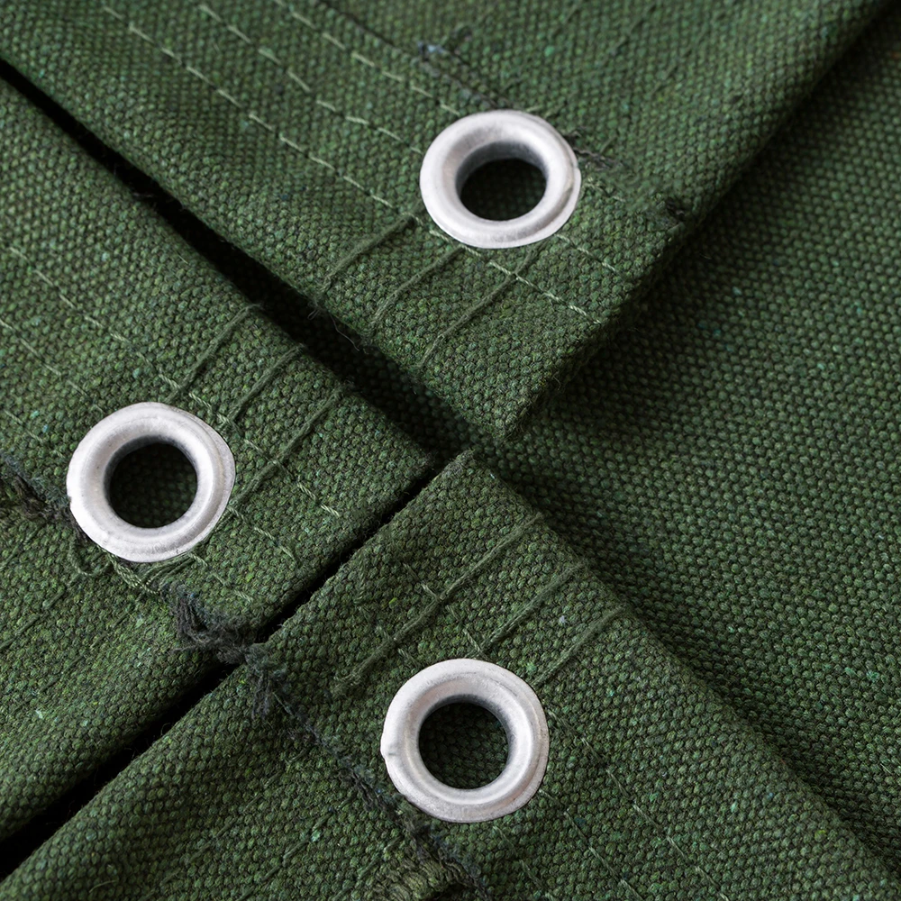 重型帆布 16 盎司 100% 棉阻燃帆布防水布