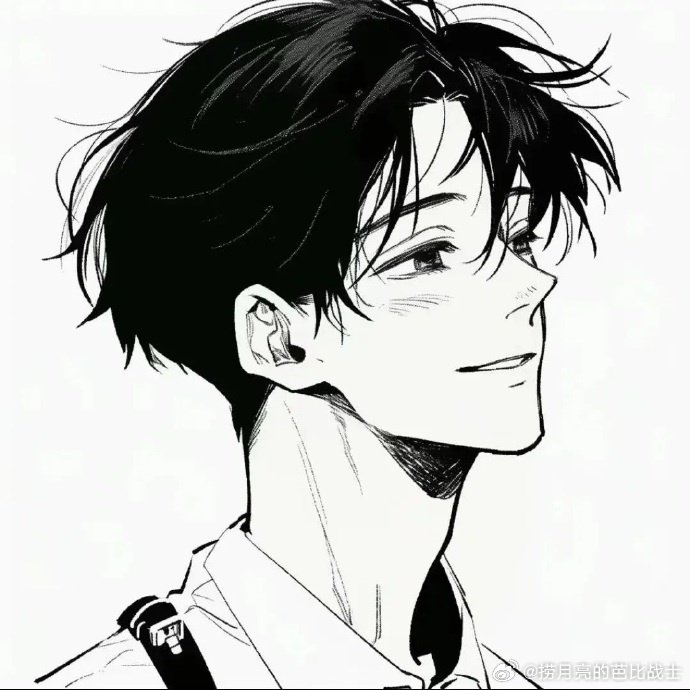 动漫男头#这些美学动漫男生的头像,真的是让我爱得无法自拔!