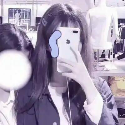 拿手机闺蜜一对头像