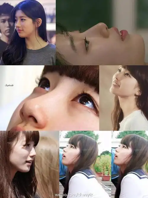 那我放点裴秀智出道前的照片吧,"削骨"纯粹是恶.